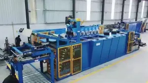 Machine de refroidissement du caoutchouc (batch-off)