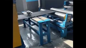 Ligne de production de bandes transporteuses en caoutchouc