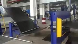 Presse de vulcanisation rotative (Rotocure à cinq tambours)