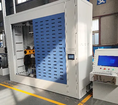 Machine d'essai de fatigue pour ressorts pneumatiques