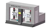 Machine d'essai de fatigue pour ressorts pneumatiques