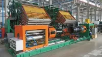 Machine de confection de pneus diagonaux