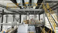 Système de pesage et d'alimentation pour mélangeur interne en atelier de 3 ou 4 niveaux
