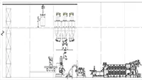 2-Floor Workshop or Steel Platform Internal Mixer Weighing & Feeding System
