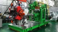 Extrudeuse duplex et Machine d'extrusion pour caoutchouc