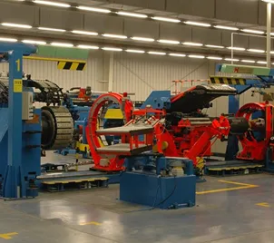 Bladder Turn Up Tyre Building Machine