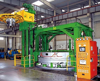 Presse de vulcanisation de pneus hydraulique