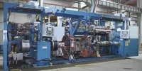Machine de confection de pneus radiaux tourisme en une étape