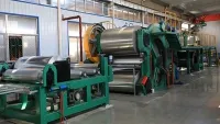 Presse de vulcanisation rotative (Rotocure à cinq tambours)