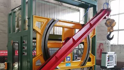 Machine de découpe de caoutchouc