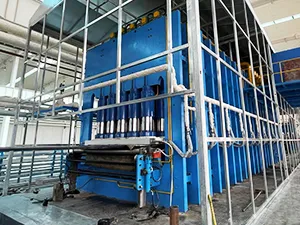 Presse de vulcanisation