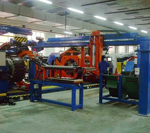 Bladder Turn Up Tyre Building Machine