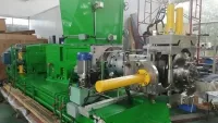 Extrudeuse bi-vis de la série T avec section de calandrage