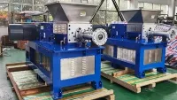 Extrudeuse bi-vis de la série T avec section de calandrage